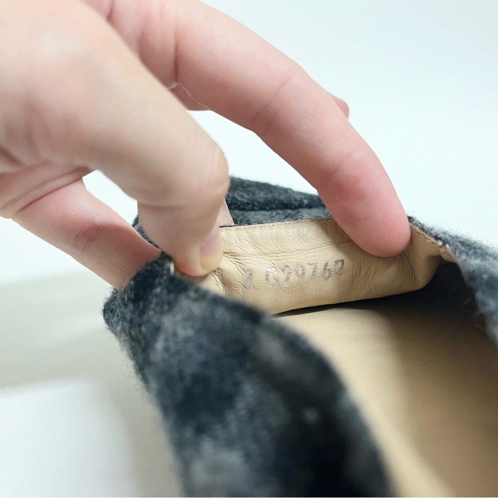 Chanel CC Logo Plaid Wool Espadrilles Size 39 - Picture 12 of 12